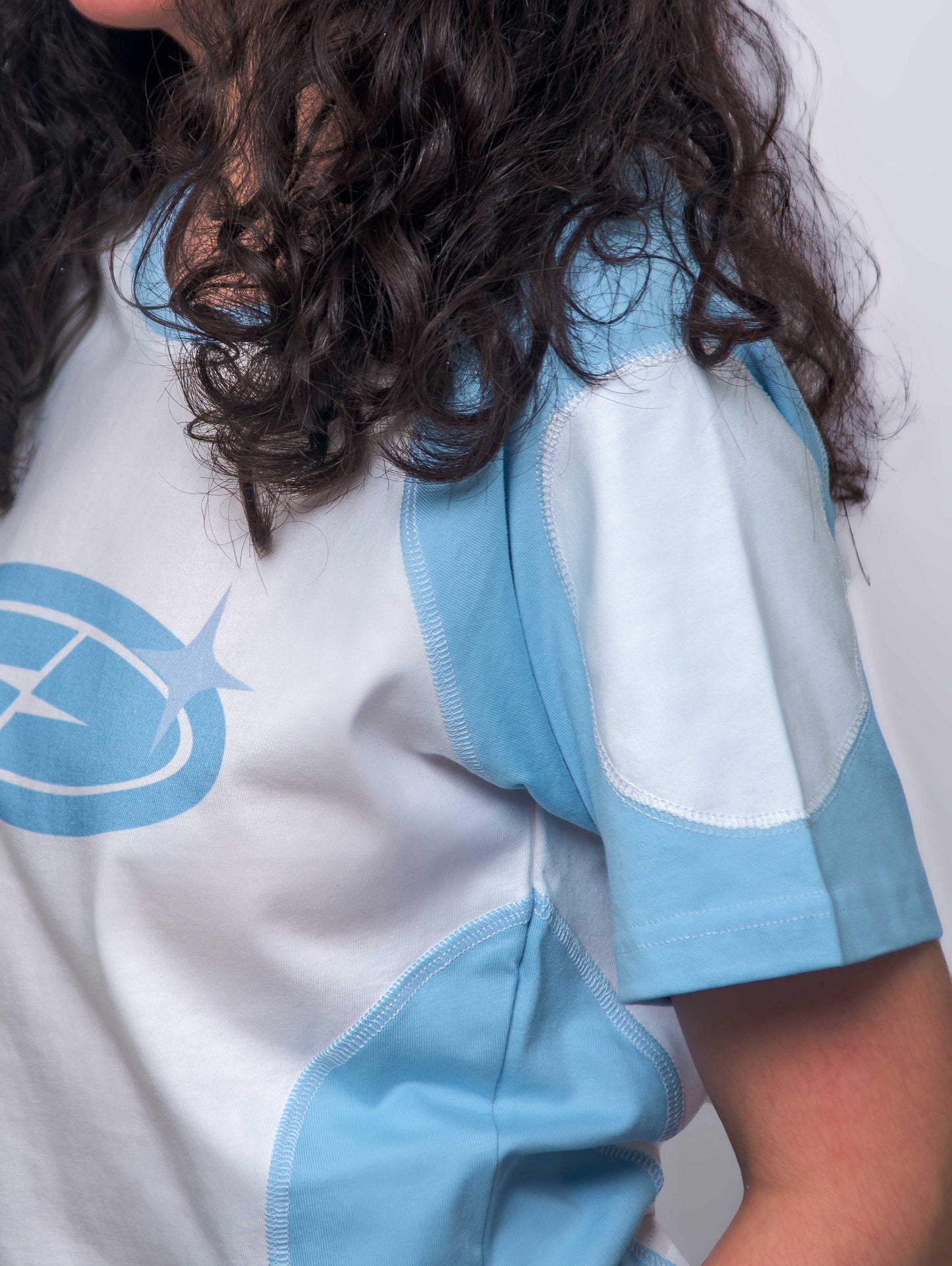Blue Sweet n' Snatched Baby Tee