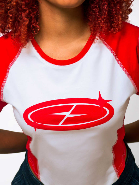 Red Sweet n' Snatched Baby Tee